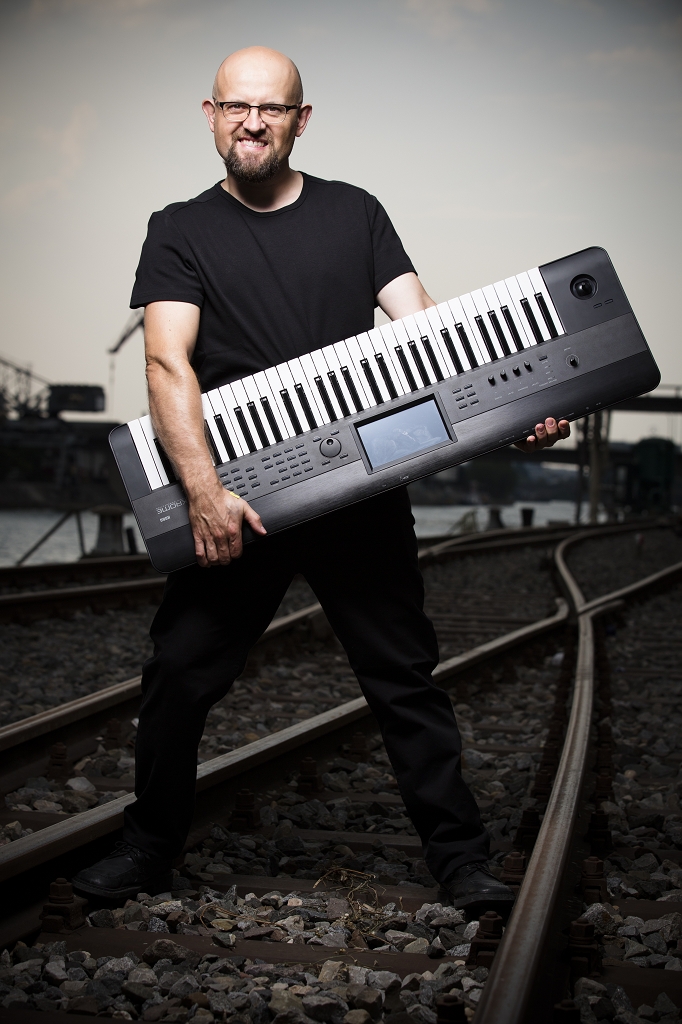 Micha am Keyboard
